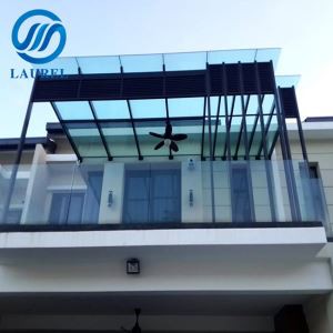 8 mm 15 mm gehärtetes Glas für Balkon