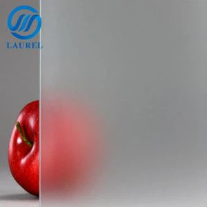 Klares, mattiertes, gehärtetes Glas für Fenster